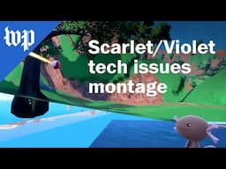 The worst technical issues in Pokémon Scarlet, Violet | Performance and graphics bugs, montage