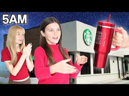 We Try Finding NEW Stanley X Starbucks CHRISTMAS CUP!!! | Family Fizz