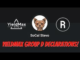 YIELDMAX GROUP D DECLARATIONS, MSTY, NOVEMBER 22ND! || YIELDMAX & ROUNDHILL DIVIDEND ETFS