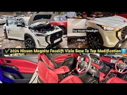 💥2024 Nissan Magnite Facelift Visia Conversion To Top Model✅ Magnite Visia Modification✅ Magnite