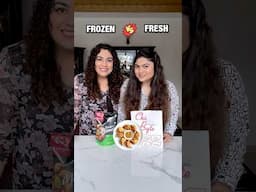 Frozen vs. Fresh Tandoori Momos: which is better? #foodreview #foodchallenge