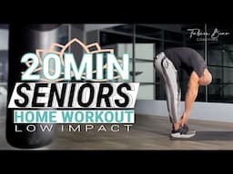 👴🏽20 min SENIORS WORKOUT 👵🏻 - Low Impact | Exercises Routine for Beginner | Fitness at home