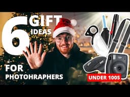 6 Christmas gift ideas for Photographers under 100$