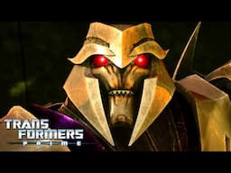 Transformers: Prime | Megatron on the Scene! | Animation | Mini Movie | Transformers Official