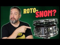 Roto SNOM, Anyone?  Using Pearl's Unique, Vintage 'Vari-Pitch' Snare Drum As A SNOM.