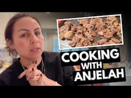 Cooking with Anjelah: Making Some Carnitas! | Anjelah Johnson-Reyes