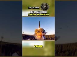 🔥 SHOCKING RUSSIAN ICBM STRIKE IN DNIPRO #ukraine #news #shorts #russia #fyp #viral