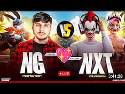 (RECORDED) NG vs NXT 🔥❤ AFTER A LONG TIME 😨 FT- SMOOTH CLASSY, BROLY #nonstopgaming -free fire live