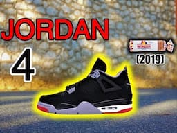 Air Jordan 4 "Bred" (aka. Black Cement) 2019 | REVIEW & COMPARISON | Unboxing & On Feet | ICONIC!!