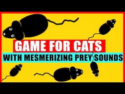 Game For Cats to Watch - With Enticing Sounds of Kittens, Rabbits, Mice & Fish to Entertain Cats