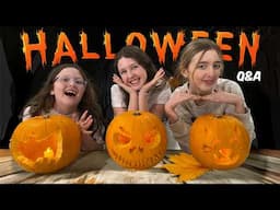 Ava Isla & Olivia Answer Your Questions Halloween Q&A