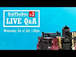 AskTheDoc #3 - Live Q&A with George (5th of July 2017) - SHOWER PUMPS