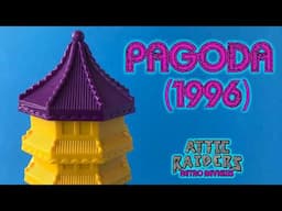 Pagoda (1996) by Peter Pan - Oriental Tower Building Vintage Board Game Review - Tower of Hanoi