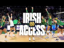 Big Team Win at Home ☘️ | Irish Access: Game 25 vs Duke | Notre Dame Volleyball