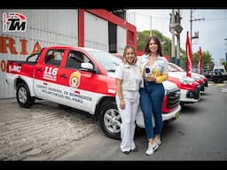 JMC entrega 20 Pick Ups 4x4 al Cuerpo General de Bomberos Voluntarios del Perú.