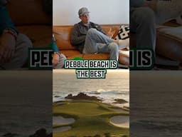 Is Pebble Beach the best golf course?