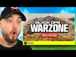 Spectating the NEW WARZONE MAP in SEASON 1! (BO6 Area 99 Gameplay)