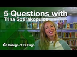 COD Now - 5 Questions with Trina Sotirakopulos