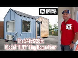 Model "TINY" Tiny House Tour with builder for Lake Lots at #thecottagesatpinelake #TinyHomeCommunity