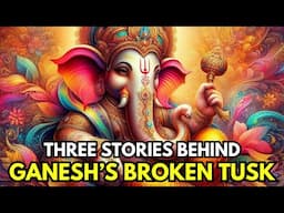 Three Legends Behind Ganesh's Broken Tusk