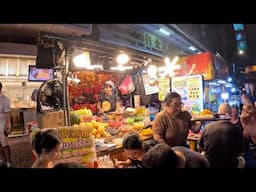 BANGKOK CHINATOWN STREET FOOD WALK: Yaowarat Road! (4K)