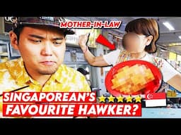 Trying My Singaporean Mother-in-law’s #1 Hawker Food Recommendation!