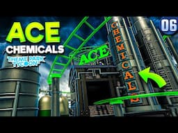 I Built ACE CHEMICALS! | Movie Park: Heroes X Villains • #6