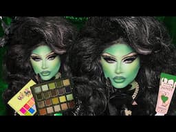 WICKED WITCH - EASY Drag Queen Makeup Tutorial (Halloween)