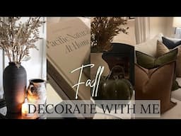 FALL DECORATE WITH ME | FALL ENTRYWAY | LIVING ROOM | KITCHEN | COZY FALL DECOR