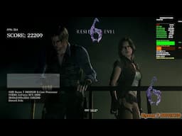 Classic Benchmarks, Resident Evil 6 Devil May Cry 4, 4K | RTX 4090 | R7 9800X3D 5.6GHz