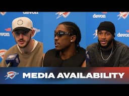 Full Post Game Media Availability | OKC Thunder vs Orlando Magic | November 4, 2024