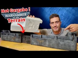 Turn Styrofoam into Cement! Warhammer 40k Trash Terrain