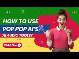 How to use PopPop AI Voice Remover Tool? | Free AI Audio Tools #audioediting