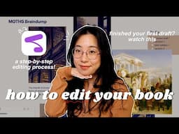 ⭐ how to revise your book // self-editing strategies with scrintal!