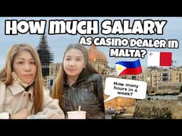 Online Casino Dealer in Malta I How much the salary and working hours/ Pinay in Sweden