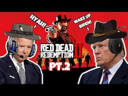 US Presidents ROB A TRAIN with Drake in RDR2