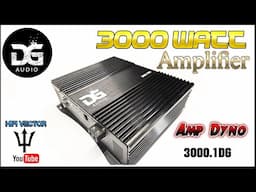 DG Audio 3K Amp Dyno review 3000.1DG car audio monoblock amplifier