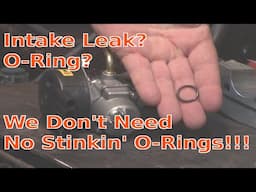 How To Fix Intake Air Leak With O-Ring? Motorized Bicycle 2 Stroke 66cc