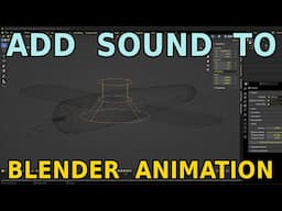 How To Add Audio To Blender Animation