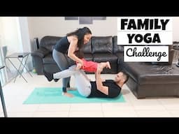 HILARIOUS FAMILY YOGA CHALLENGE!!