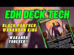 EDH Deck Tech - Black Panther, Wakandan King - Wakanda Forever!!!