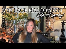 Marketplace Find  | New Entryway Display | Decorate With Me | Vintage, Cute - Halloween 🎃🍃