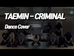 [Dance Cover] TAEMIN 태민 - Criminal 크리미널 안무 배우기 커버