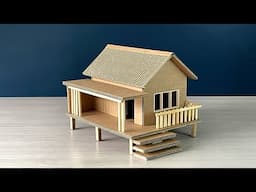 Easiest cardboard house making idea for students - DIY cardboard house