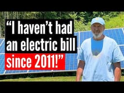 He Solar Powered His House HIMSELF – Full System Tour