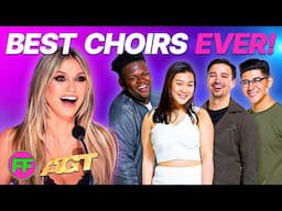 10 BEST Choir Auditions On America's Got Talent! 🎤