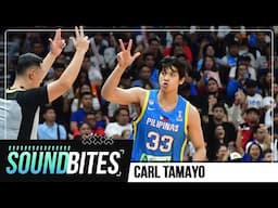 Carl Tamayo 'blessed' to have Coach Tim Cone as mentor | SOUNDBITES