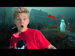 I Saw a Ghost Kid in the Cemetery!