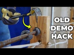 HOW to DEMOLISH A WALL and Keep Everything INTACT! - Kitchen Remodel Part 1