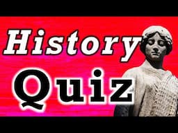 🍺 [PUB QUIZ] History Quiz Questions and Answers Multiple Choice